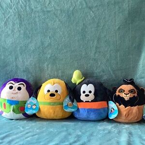 Disney Plush Squishmallow Collection.